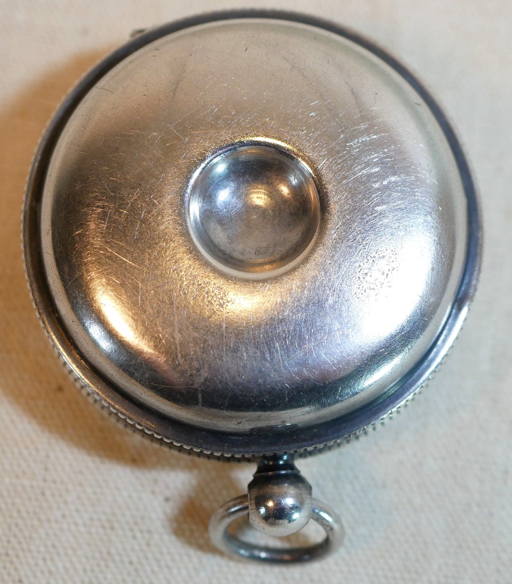Custode, Solid Silver, Minerva Hallmark, Catholic Priest's Communion Box Som26cus001-photo-5