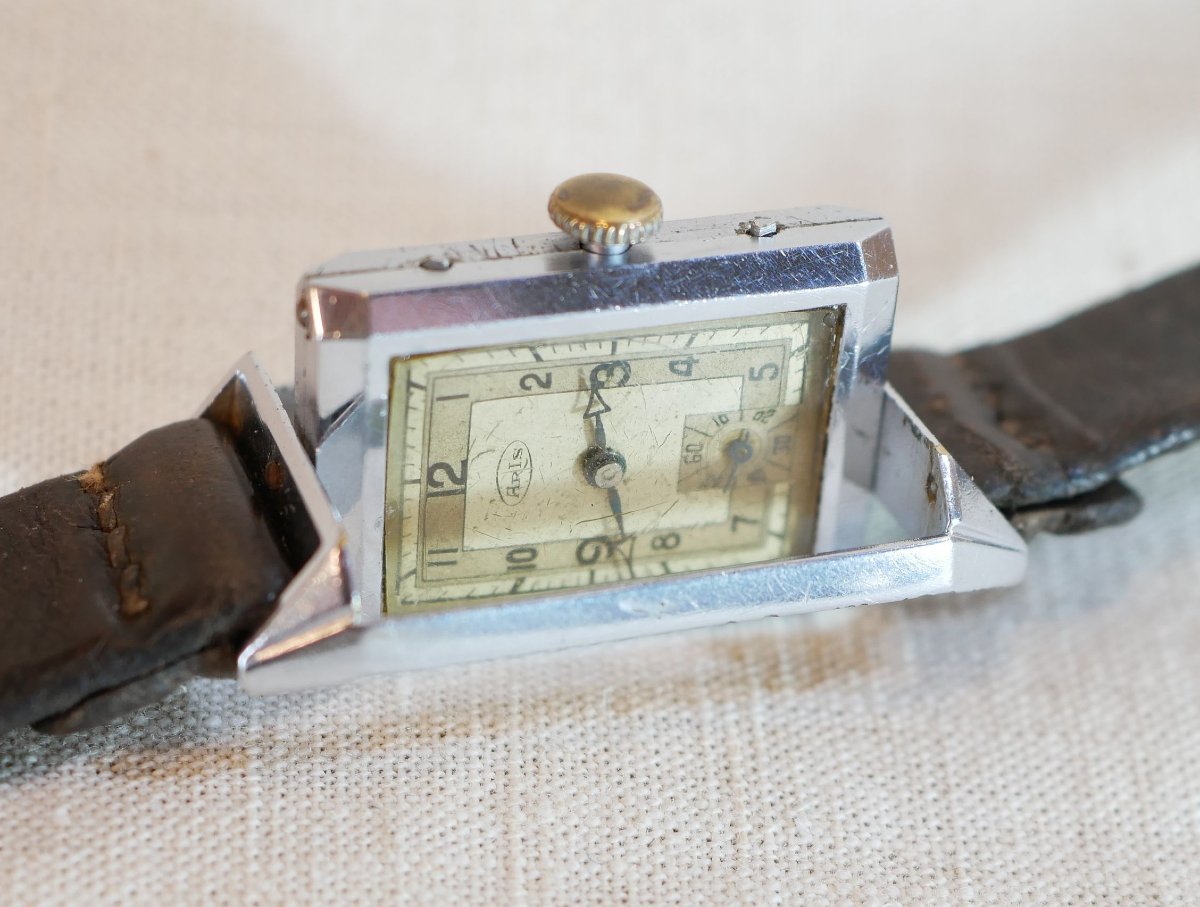 Reverso Aris Arthur Israel 1920s/1930s Watch, Serviced Lsa26ite004-photo-3