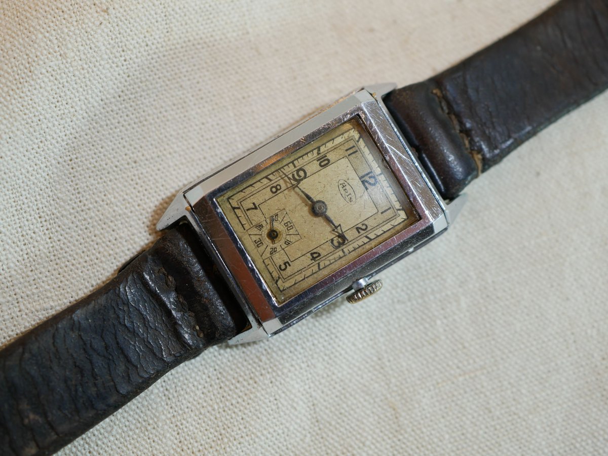 Reverso Aris Arthur Israel 1920s/1930s Watch, Serviced Lsa26ite004-photo-6