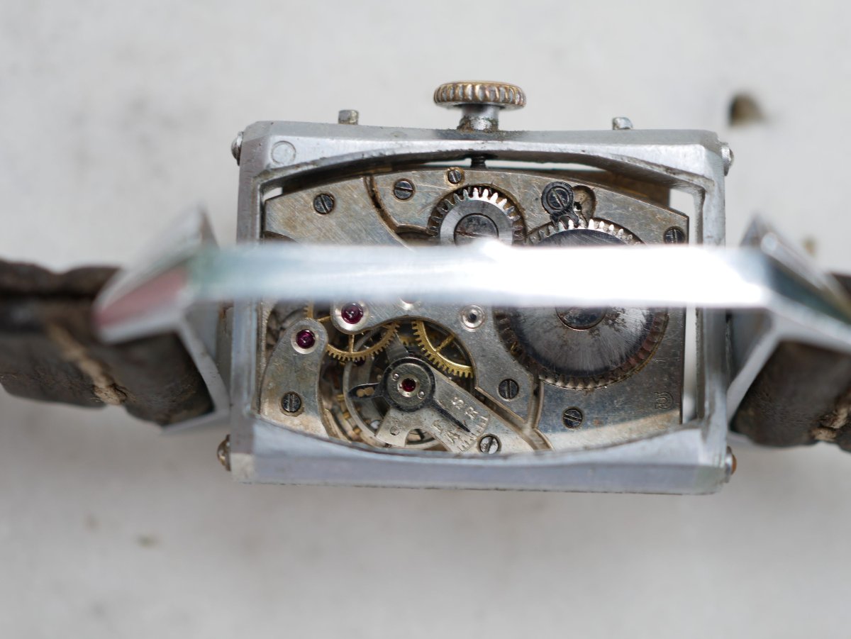 Reverso Aris Arthur Israel 1920s/1930s Watch, Serviced Lsa26ite004-photo-8