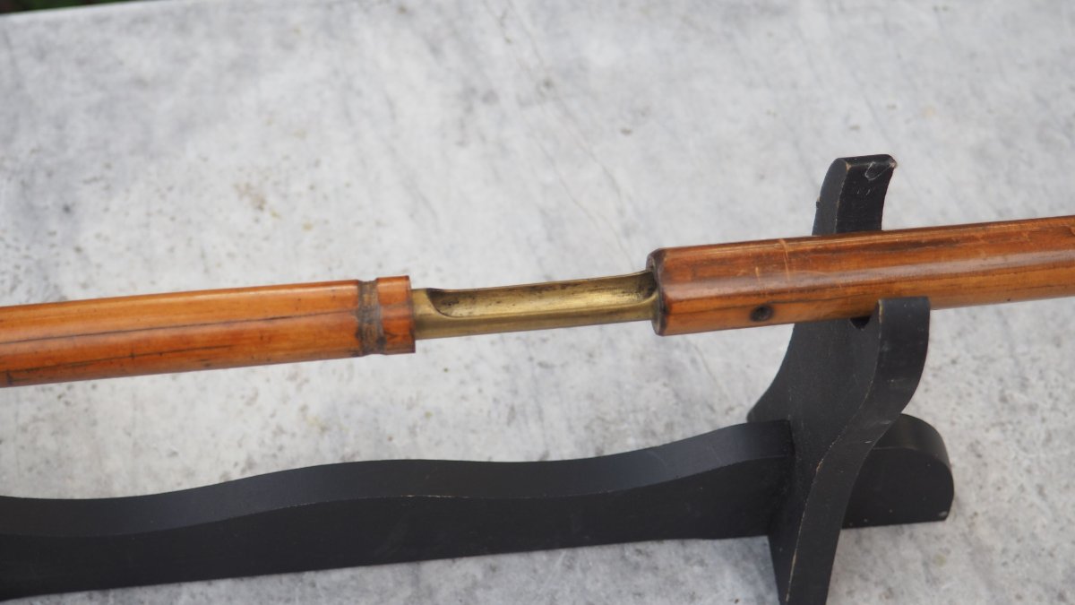 Canne Fusil DUMONTHIER sarbacane à feu XIXe Calibre 7 mm - Arme Détention Libre SCN26OBJ011-photo-2