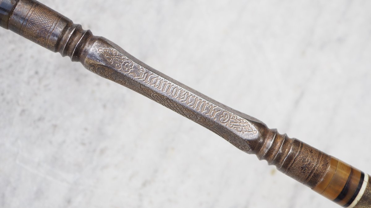 Officer's Cane, Imperial Russia, Zlatoust Manufactory, 1898, Cossack, 19th Century, Ber26can001-photo-2