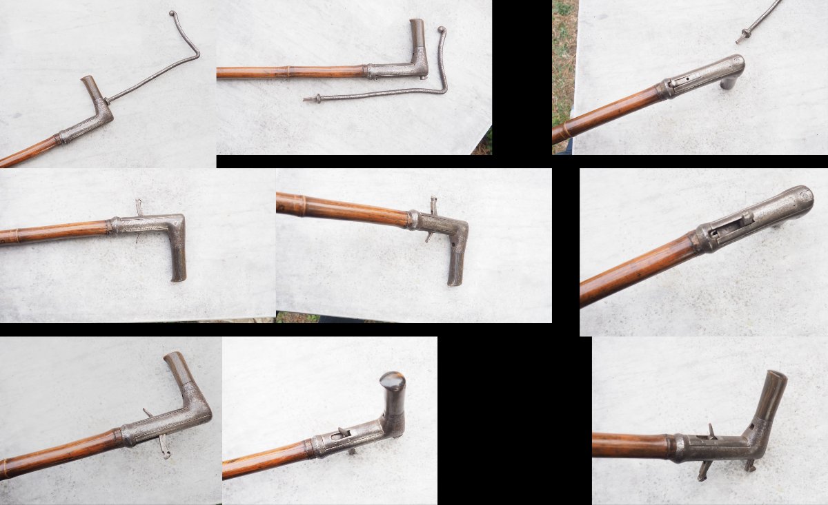 14 Mm Spindle-type Rifle – J. Rouchon, Saint-étienne – 19th Century - Scn26obj013-photo-4