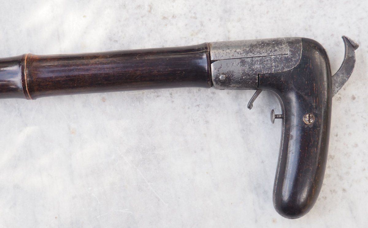 Canne-fusil à système poignée basculante calibre 12mm  410/50 -  SCN26OBJ012-photo-1
