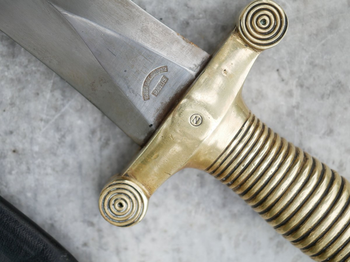 Glaive d’infanterie modèle 1831 TALABOT frères 1832 Paris numéro 2087 SDD26GLA001-photo-4