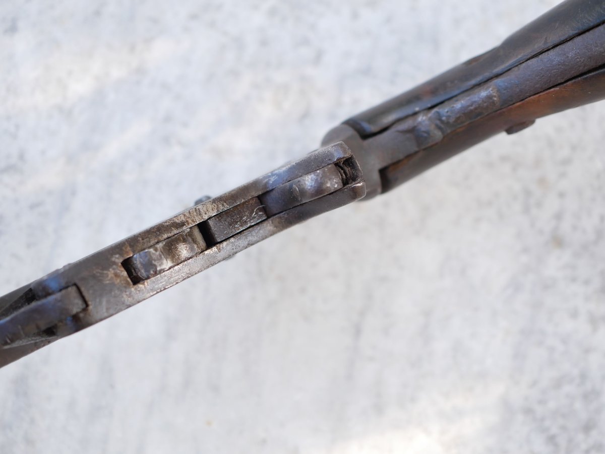 Single-shot Parlor Pistol – 5 Mm Rimfire Caliber – 19th Century – Needs Restoration Am-photo-4