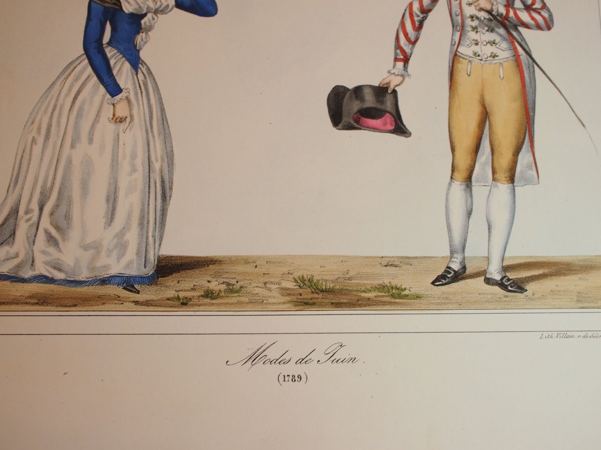 Lithographs In Horace Color Of Salviac De Viel Castel (1802-1864) - Delivery 1 From 1844-photo-7