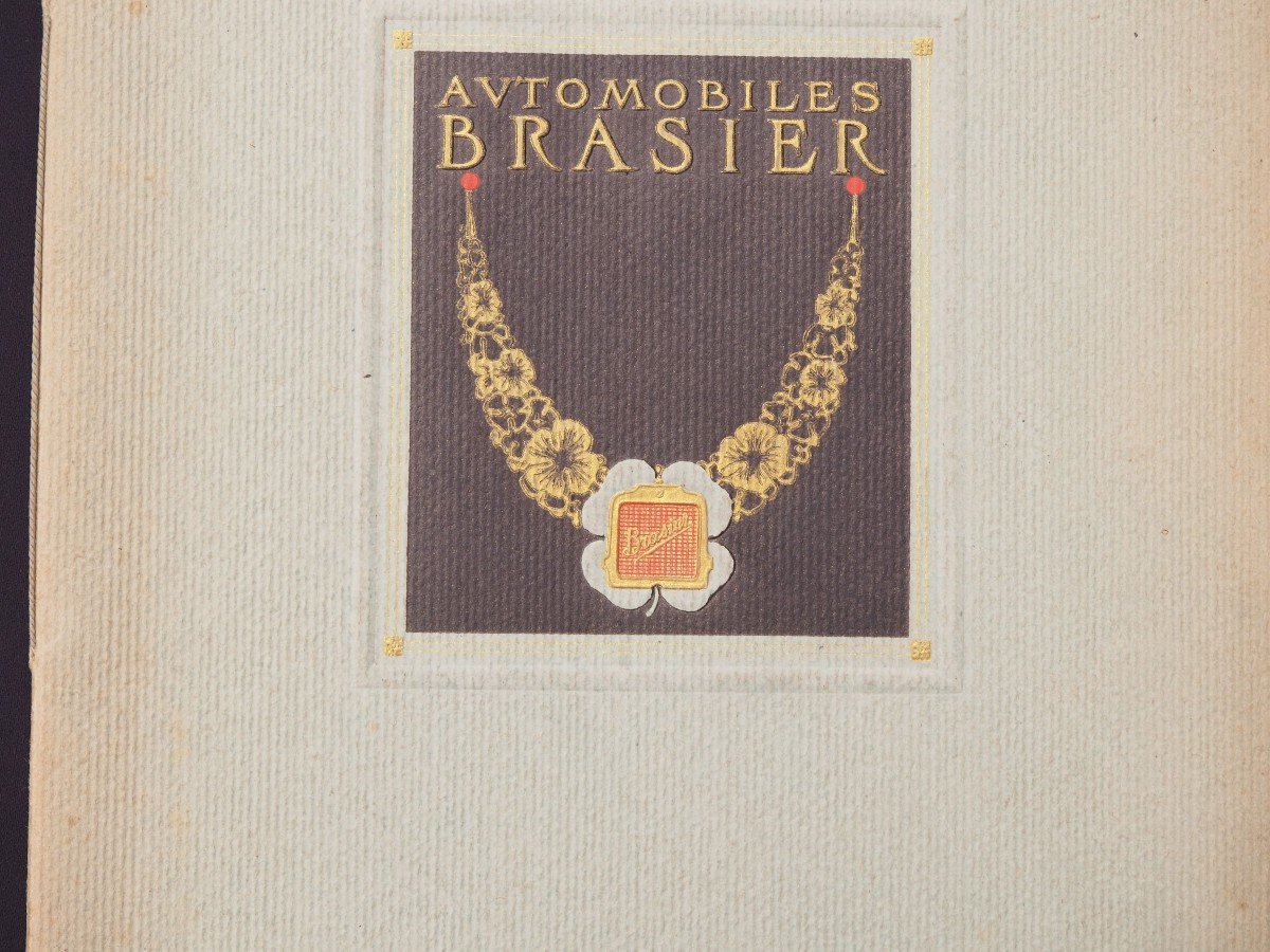 Advertising Catalog Booklet - Automobiles Brasier From 1914-photo-7