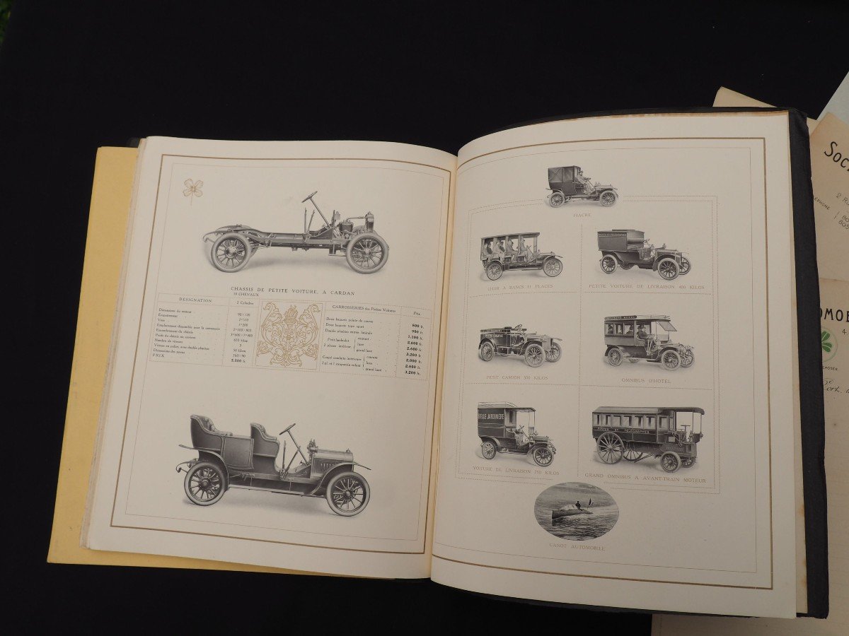 Lot Booklets, Advertising And Miscellaneous Catalogs - Automobiles Brasier From 1914-photo-4