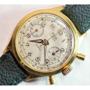 Elvia Caliber Landron 149 Chronograph Bracelet Watch - Revised 1950s