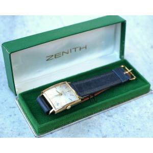 Montre bracelet parfaitement exacte homme Zenith plaqué or automatic modèle Square 17 jewels av