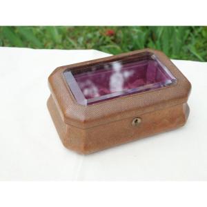 Jewelry Box Presentation Box Embossed Leather Maison E.bonhomme Palais-royal Paris Cae25boh001