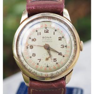 Bona Watch With Date Hand Complication - Day-of-the-week Bezel Noy26mon001