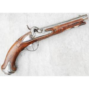 18th-century French Officer's Pistol Converted To Percussion In The 19th Century Sdd26pis003