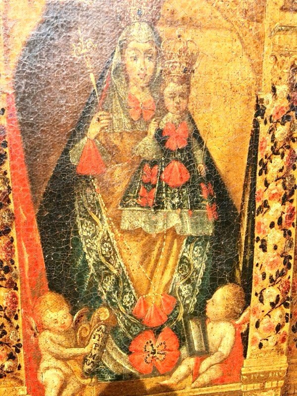 Painting 17th José Robledo Spanish School Of Antequera And Seville 1690-photo-3