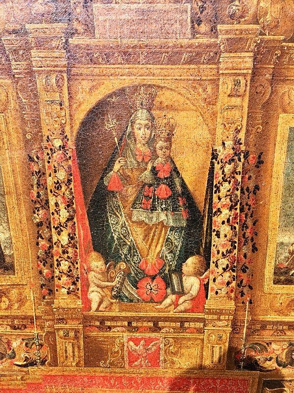 Painting 17th José Robledo Spanish School Of Antequera And Seville 1690-photo-1