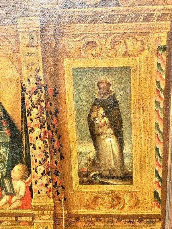 Painting 17th José Robledo Spanish School Of Antequera And Seville 1690-photo-2