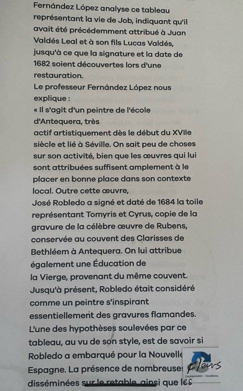 Painting 17th José Robledo Spanish School Of Antequera And Seville 1690-photo-7