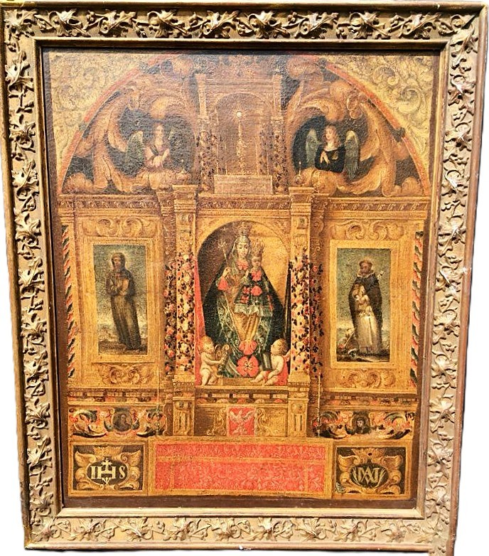 Painting 17th José Robledo Spanish School Of Antequera And Seville 1690