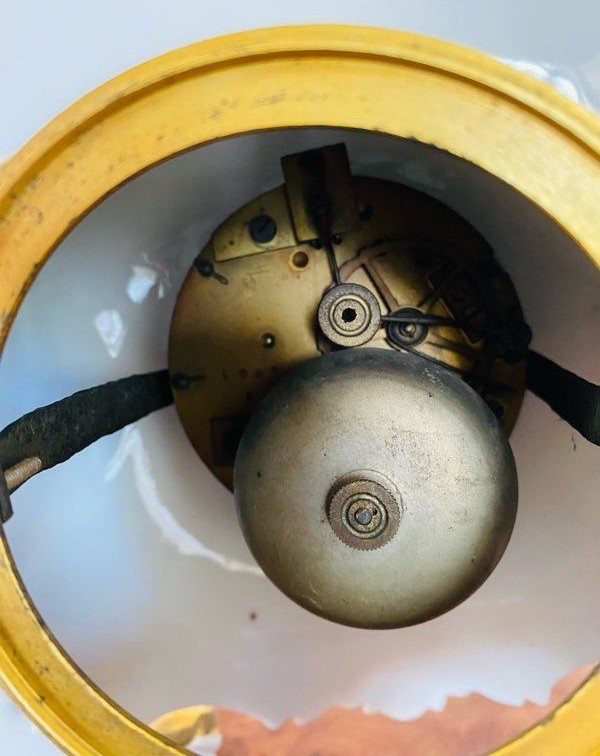 Superbe grande pendule porcelaine XIXeme dlg Jacob PETIT-photo-6