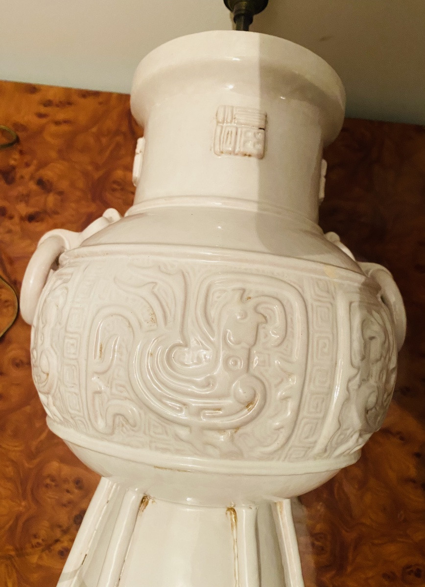 20th Century Ceramic Lamp Bases Attributed To Urbano Zaccagnini-photo-7