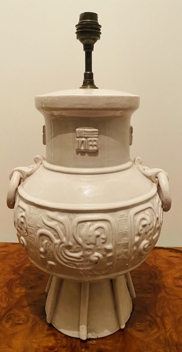20th Century Ceramic Lamp Bases Attributed To Urbano Zaccagnini
