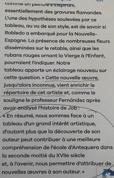 Tableau 17ème José Robledo école Espagnole d’Antequera et Séville -photo-8