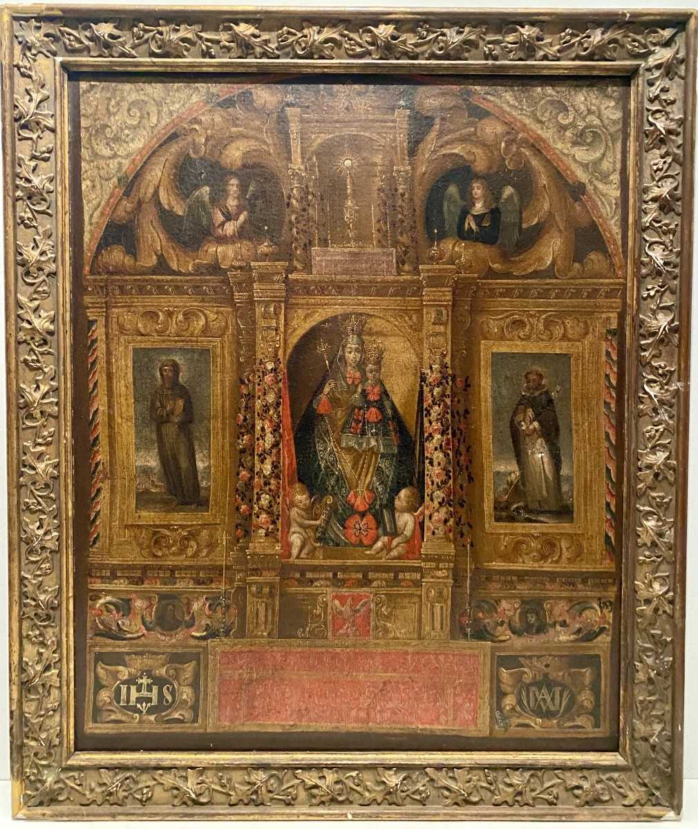 Tableau 17ème José Robledo école Espagnole d’Antequera et Séville 