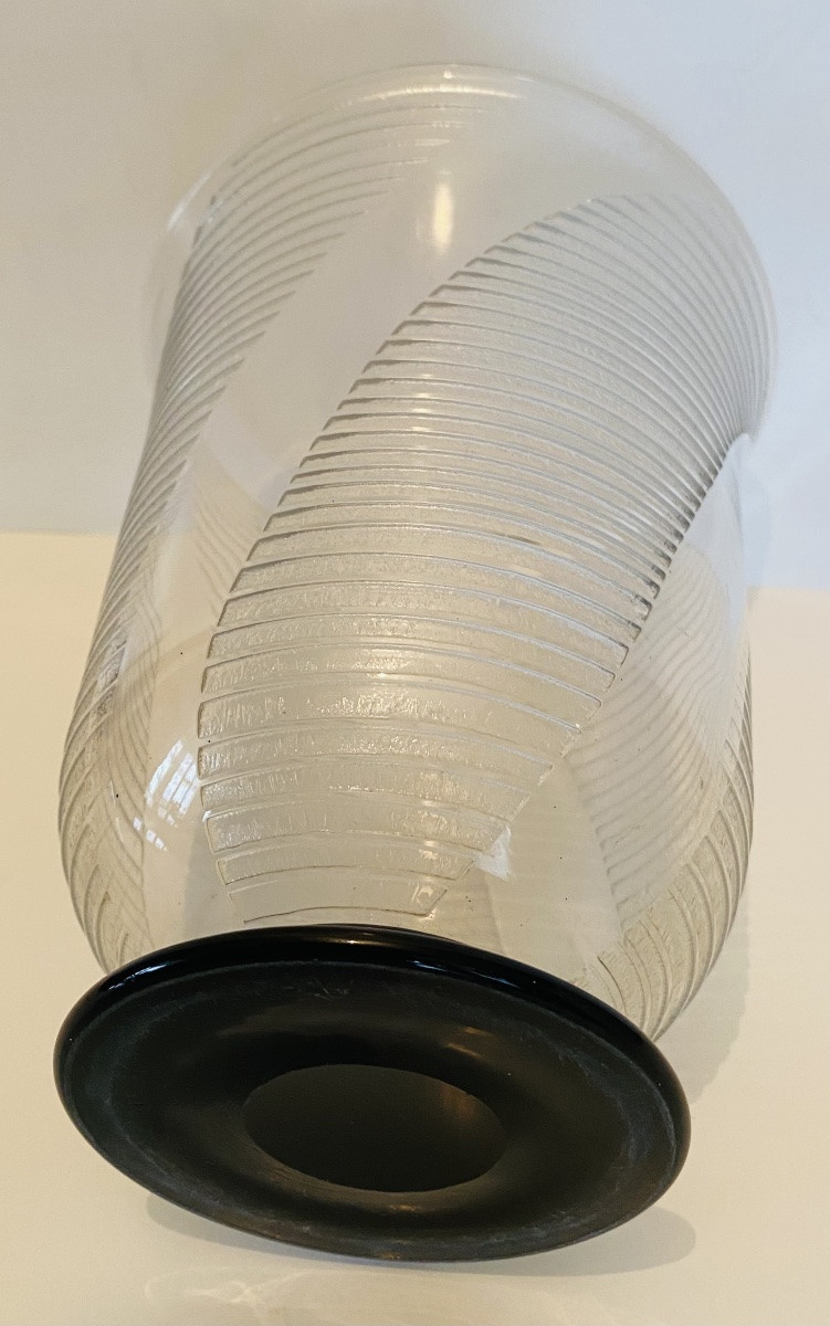 Vase Ancien Daum Nancy France .Art Déco -photo-2