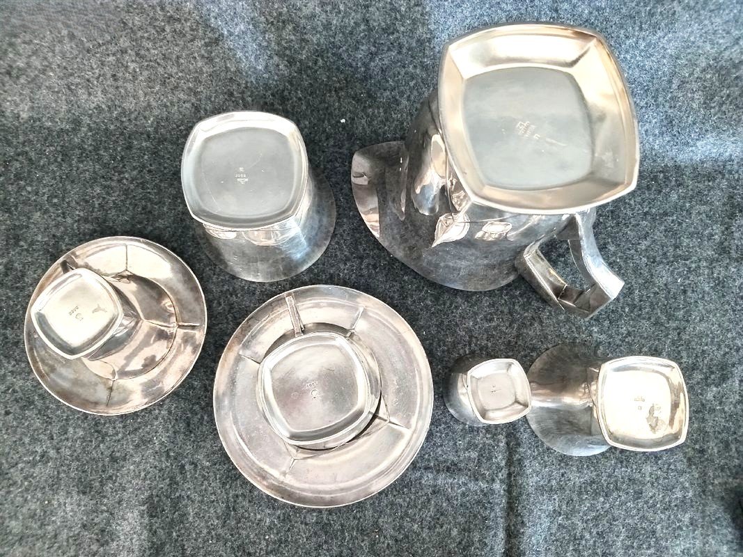 Art Deco Dinner Service, 1935, Designed By Louis Sue And André Mare For Cristofle/gallia-photo-2