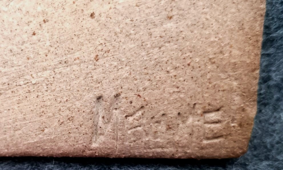 Sculpture en céramique d'Annie MAUME années 70/80-photo-2