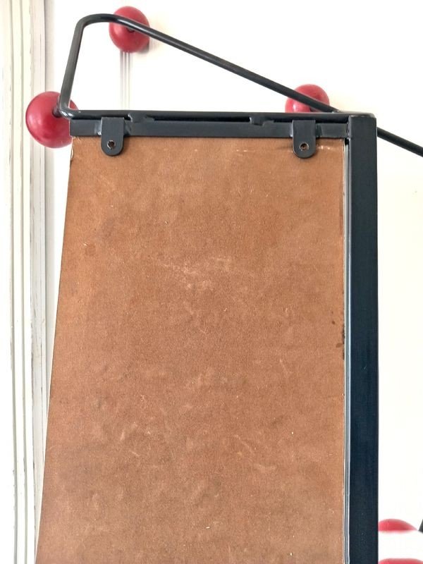 Wrought Iron Coat Rack In The Style Of Mr. Mategot-photo-1