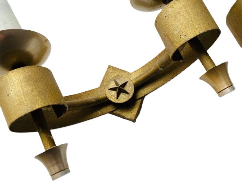 8 grandes appliques Vintage Néo classique 40’s-photo-3