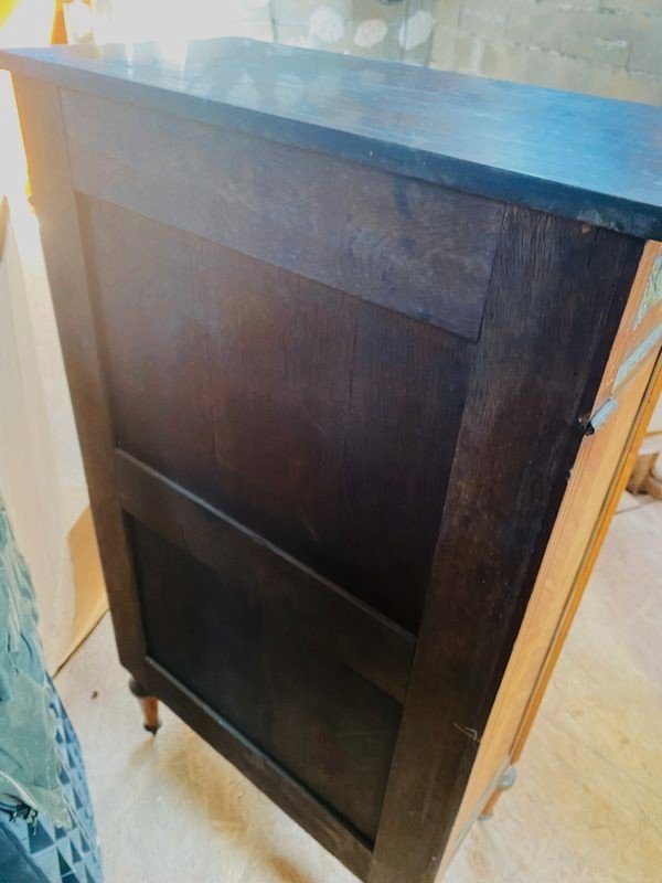 Secretary Louis XVI Old Marquetry-photo-1