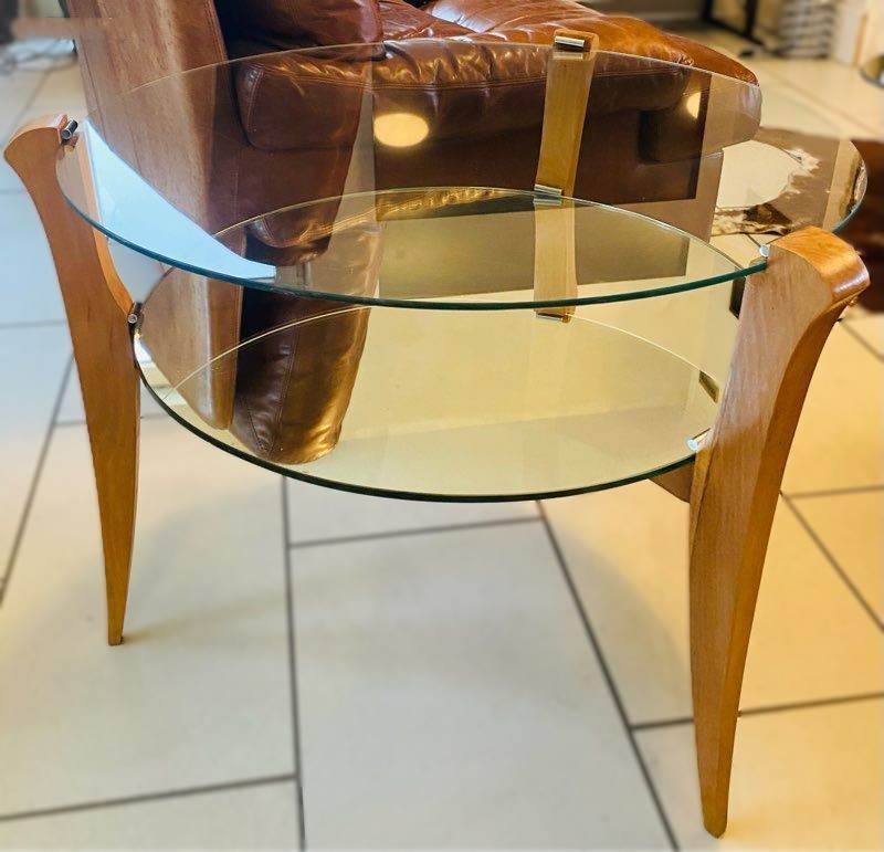Vintage Marly Frères Coffee Table From Bordeaux, 1950s