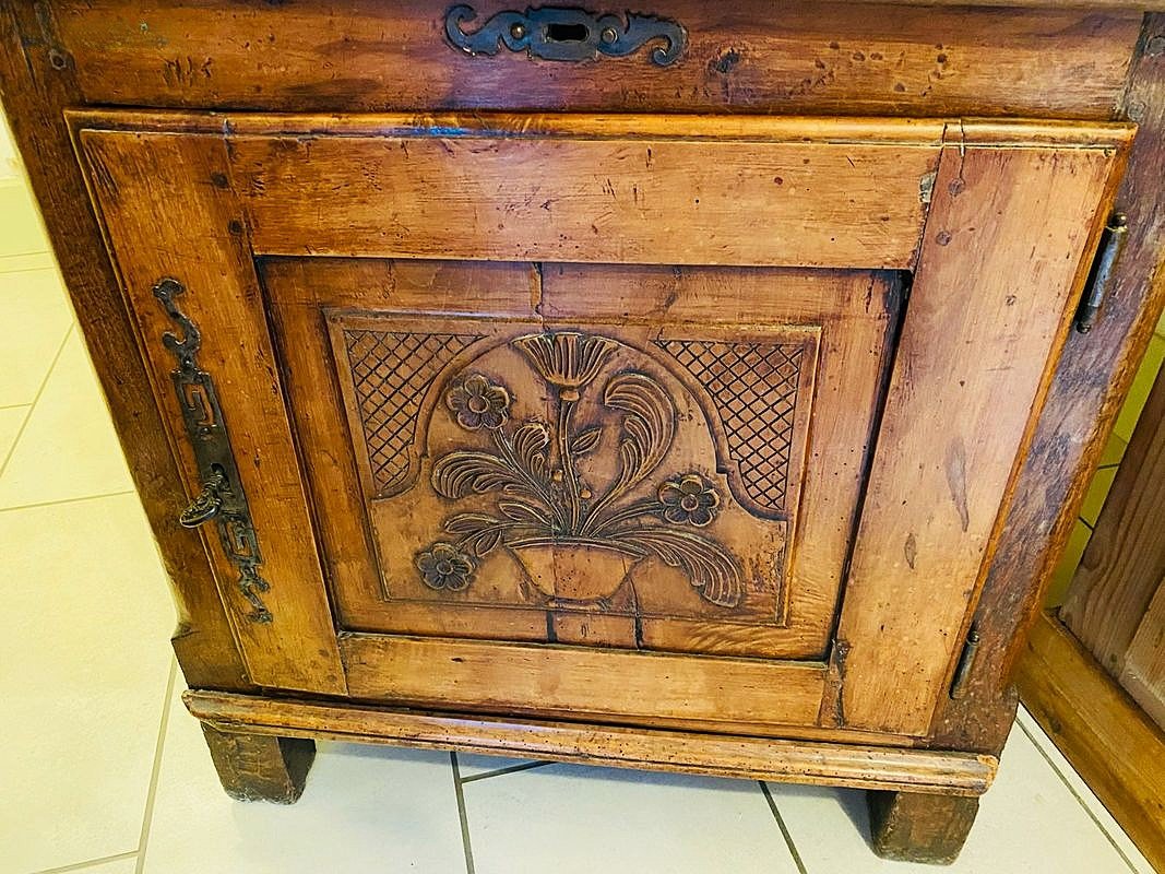 Scriban Or Money Changer's Cabinet, 18th Century-photo-2