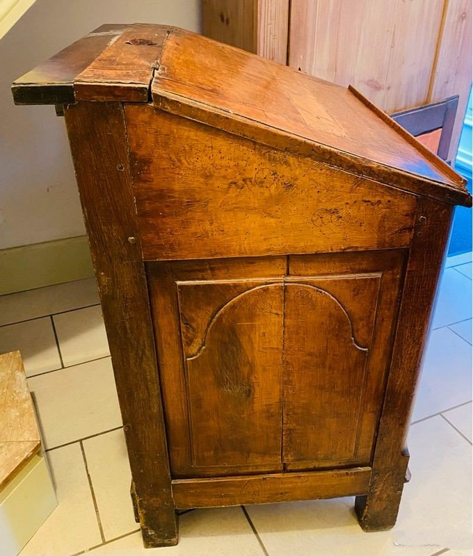 Scriban Or Money Changer's Cabinet, 18th Century-photo-1