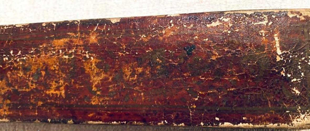 Ancien Qualamdan (plumier) Qajar Iran du 19ème siècle-photo-6