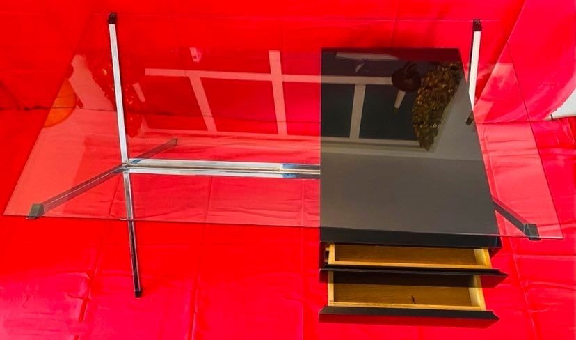 Franco Albini Desk For Knoll Vintage Design 70's-photo-2