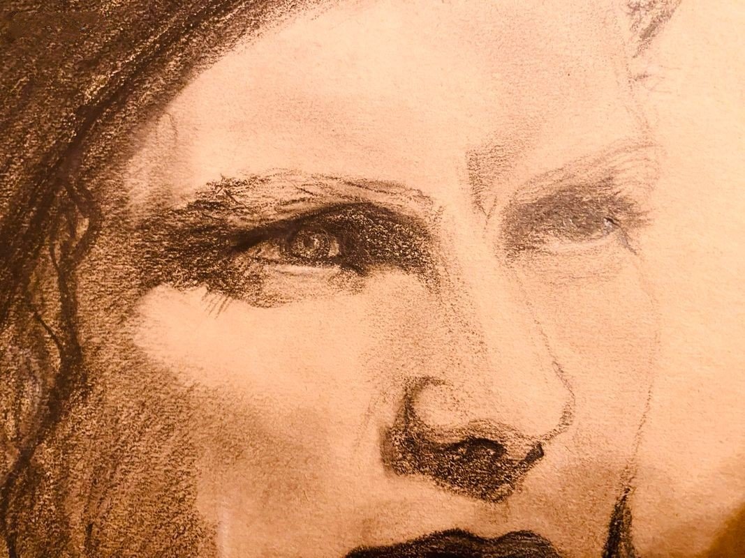 Dessin ancien signé SOUNGOUROFF - Portrait-photo-2