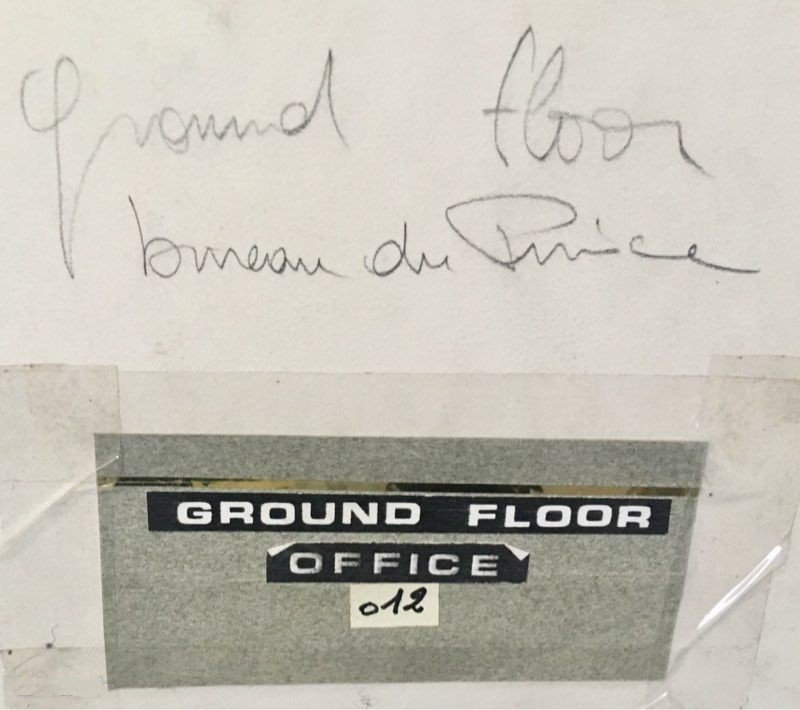 Aquarelle originale Décoration appartement  Prince Khalid Bin Fahad par la Maison Mercier Paris-photo-2