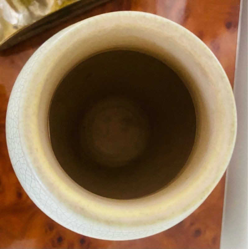 Vase 50’s céramique Vintage attribué à Paul CHAMBOST-photo-3