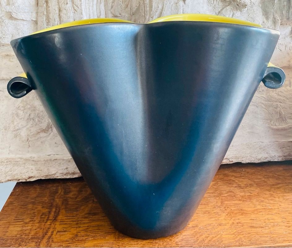 Large Vintage Elchinger Vase From The 1950s-photo-1