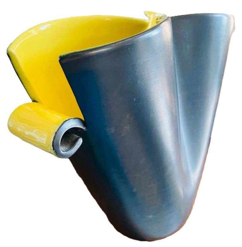 Large Vintage Elchinger Vase From The 1950s-photo-3