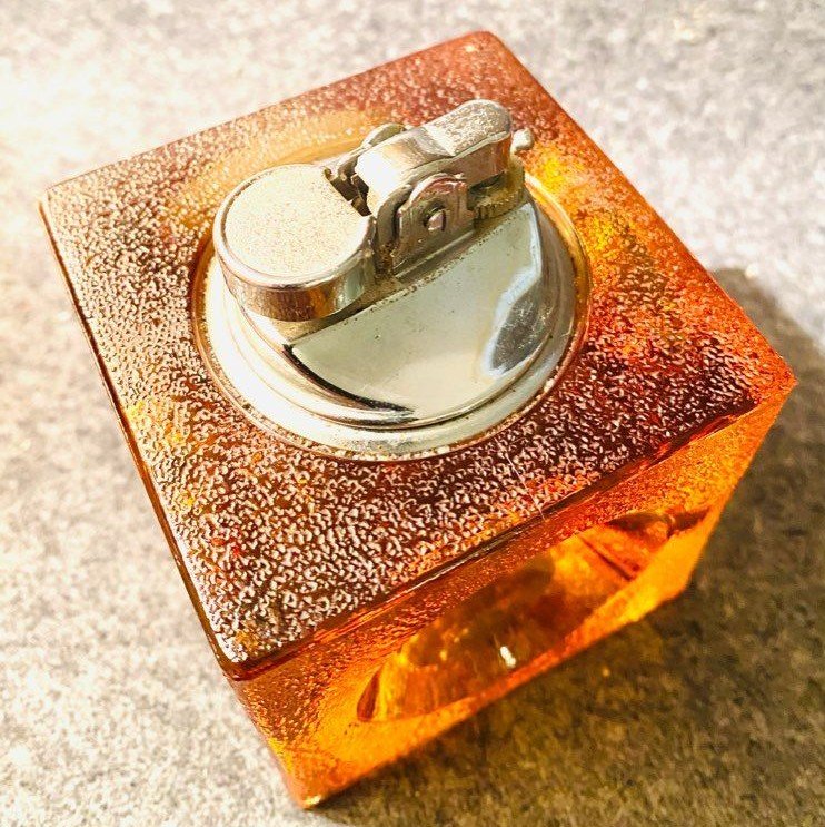 Antonio Imperatore Murano Glass Lighter From The 1970s-photo-3