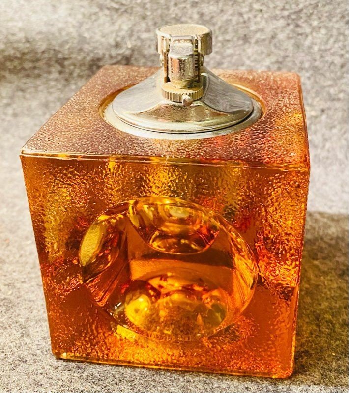 Antonio Imperatore Murano Glass Lighter From The 1970s-photo-1