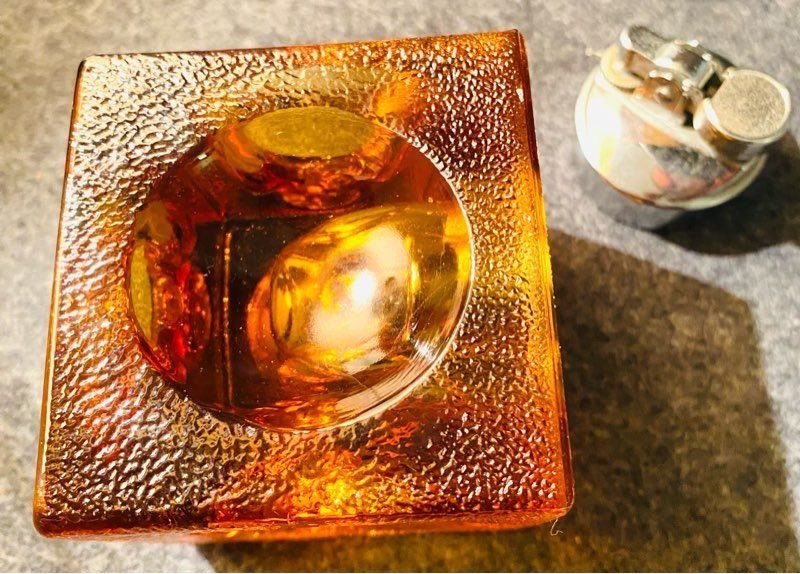 Antonio Imperatore Murano Glass Lighter From The 1970s-photo-4