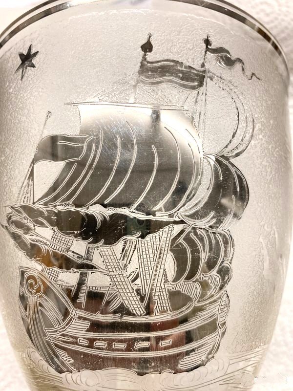 Vase en cristal ancien Baccara - Saint Louis - Schneider années 50-photo-4