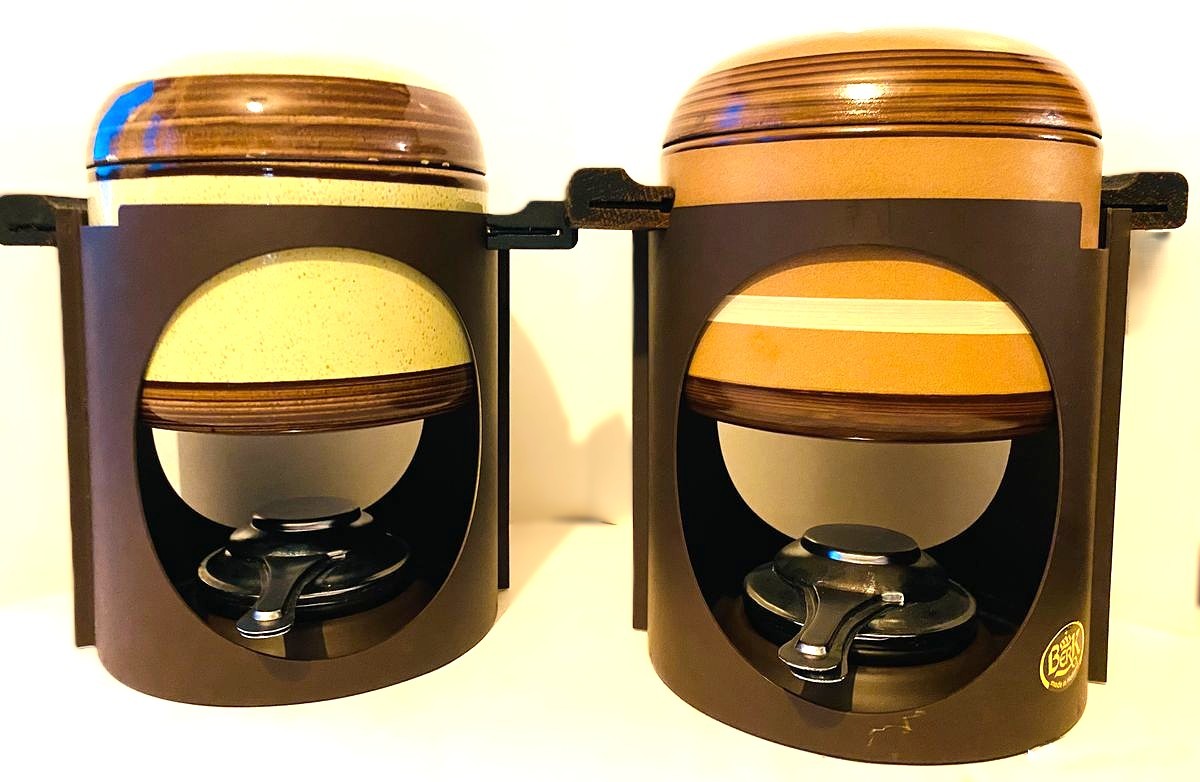 Paire d’appareils à fondue années 70  Vintage Collector