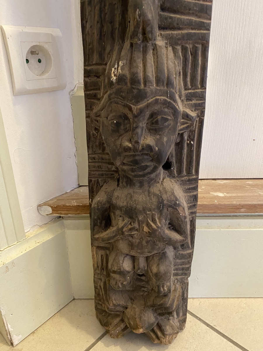 Antique Dogon Hut Door Frame-photo-3